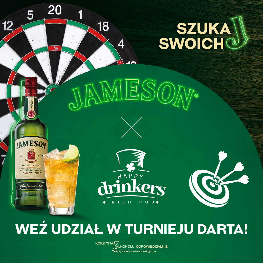 Turnieje Darta: Jameson x Happy Drinkers Toruń
