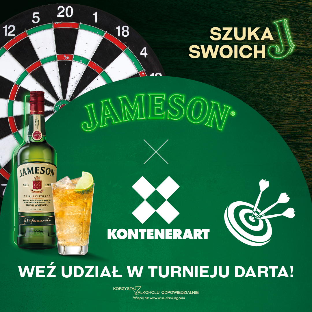 Turnieje Darta: Jameson x KontenerART Poznań