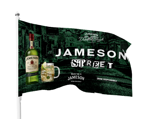 jameson street flag 2 누끼 2