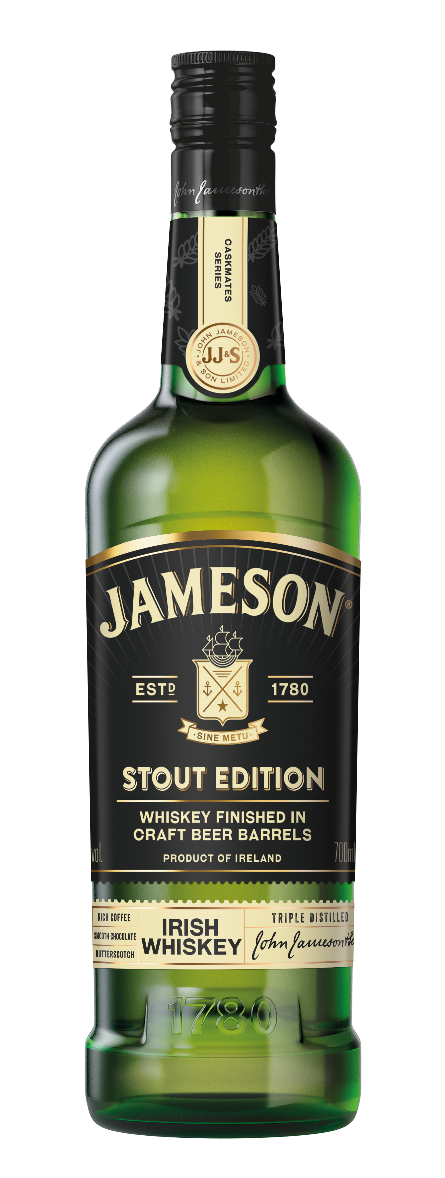 new jameson stout edition 700ml row