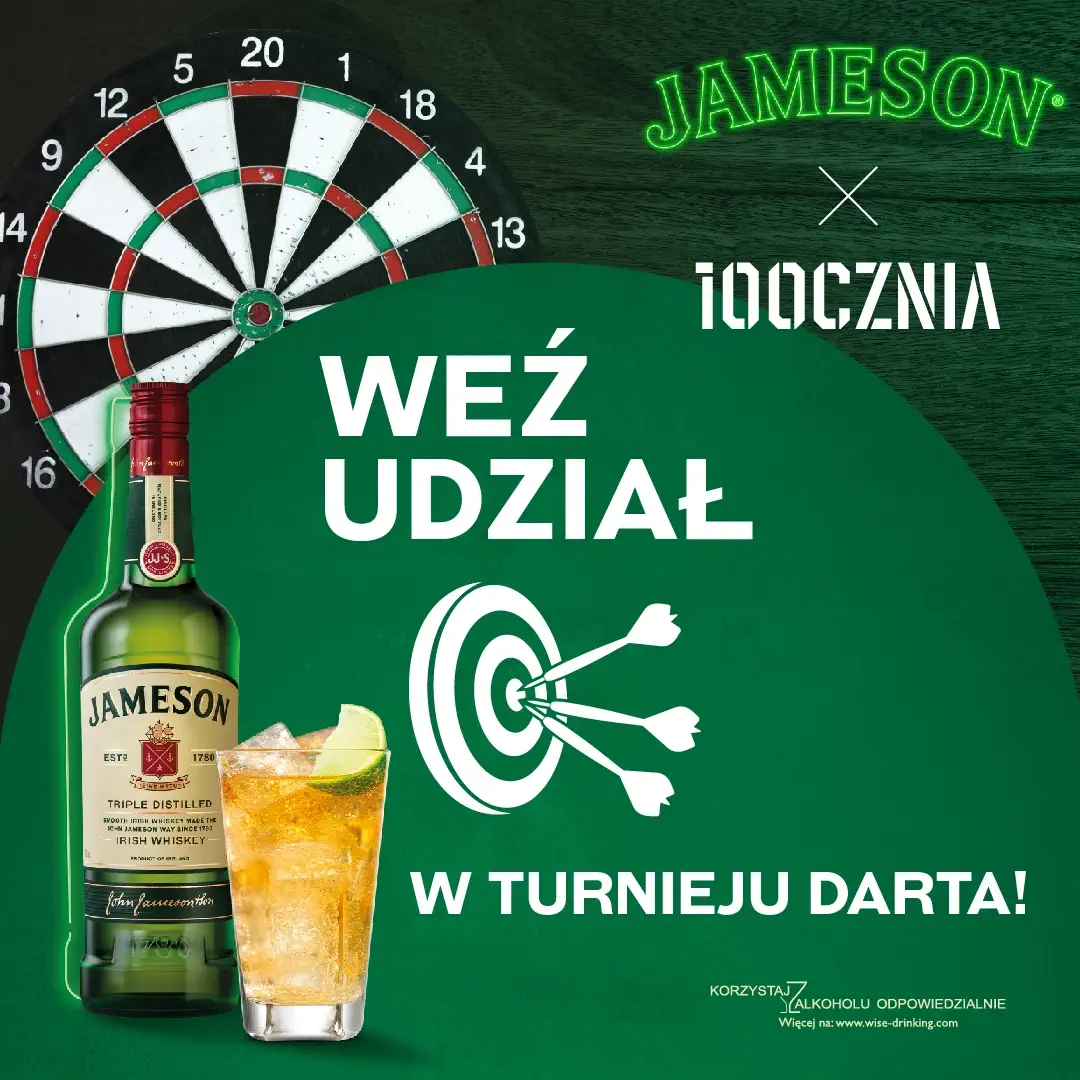 Jameson darts 100cznia gdansk