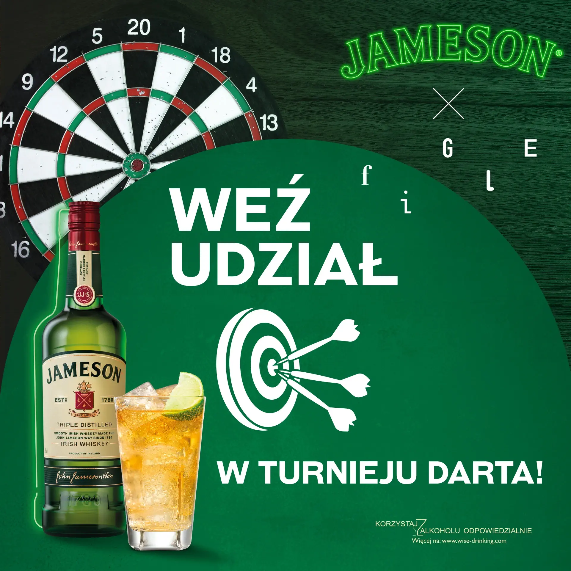 Jameson Darts Figle