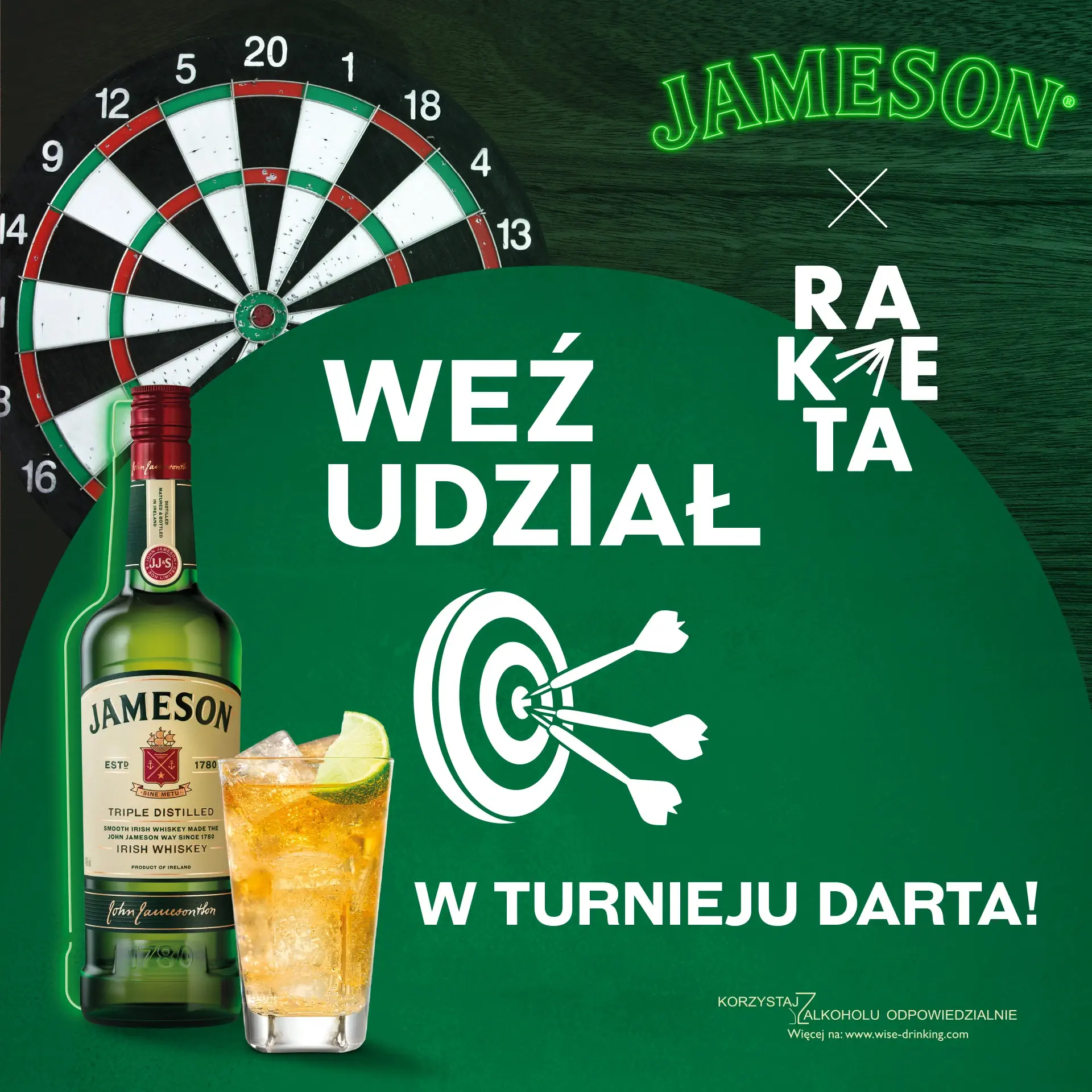 Jameson darts Rakieta Warszawa