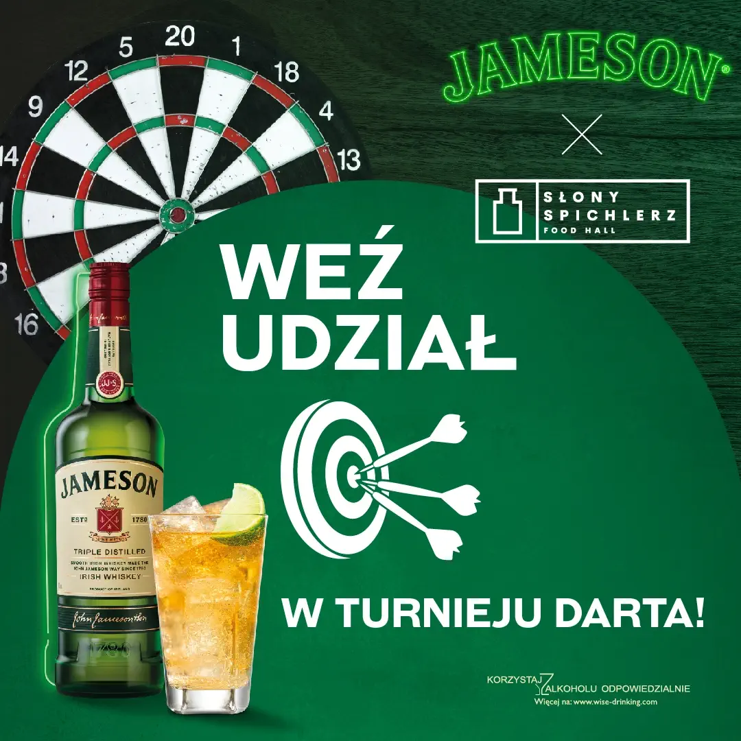 Jameson darts słony spichlerz