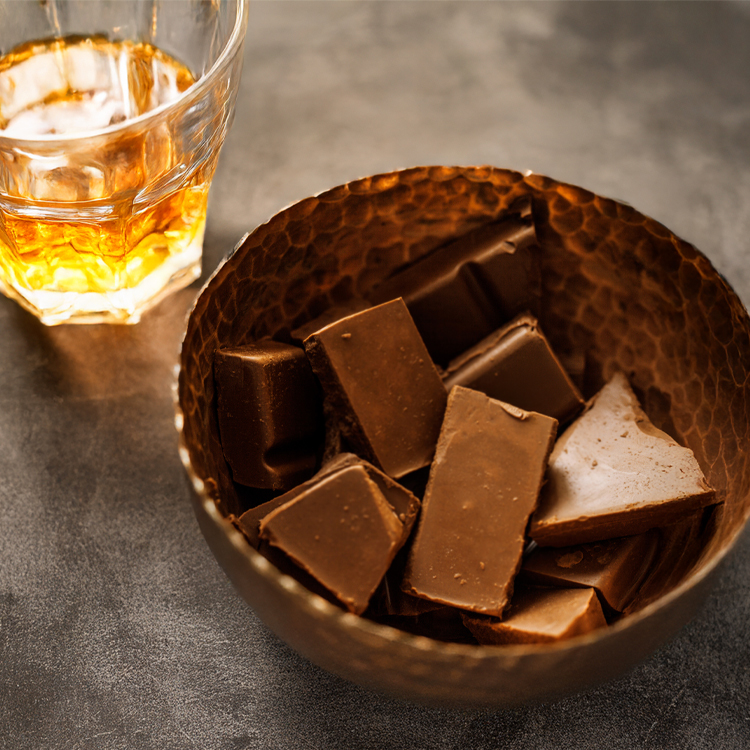 Cioccolatini al whiskey